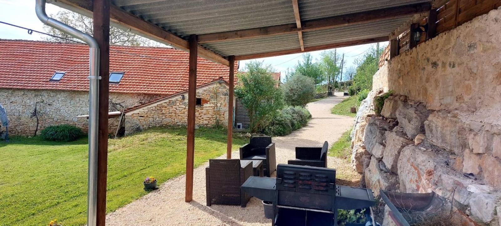 Le Cele Villa Orniac Bagian luar foto